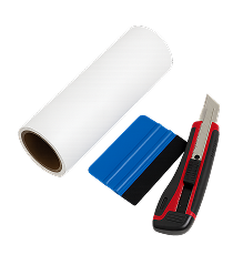 Adesivos e ferramentas para envelopamento